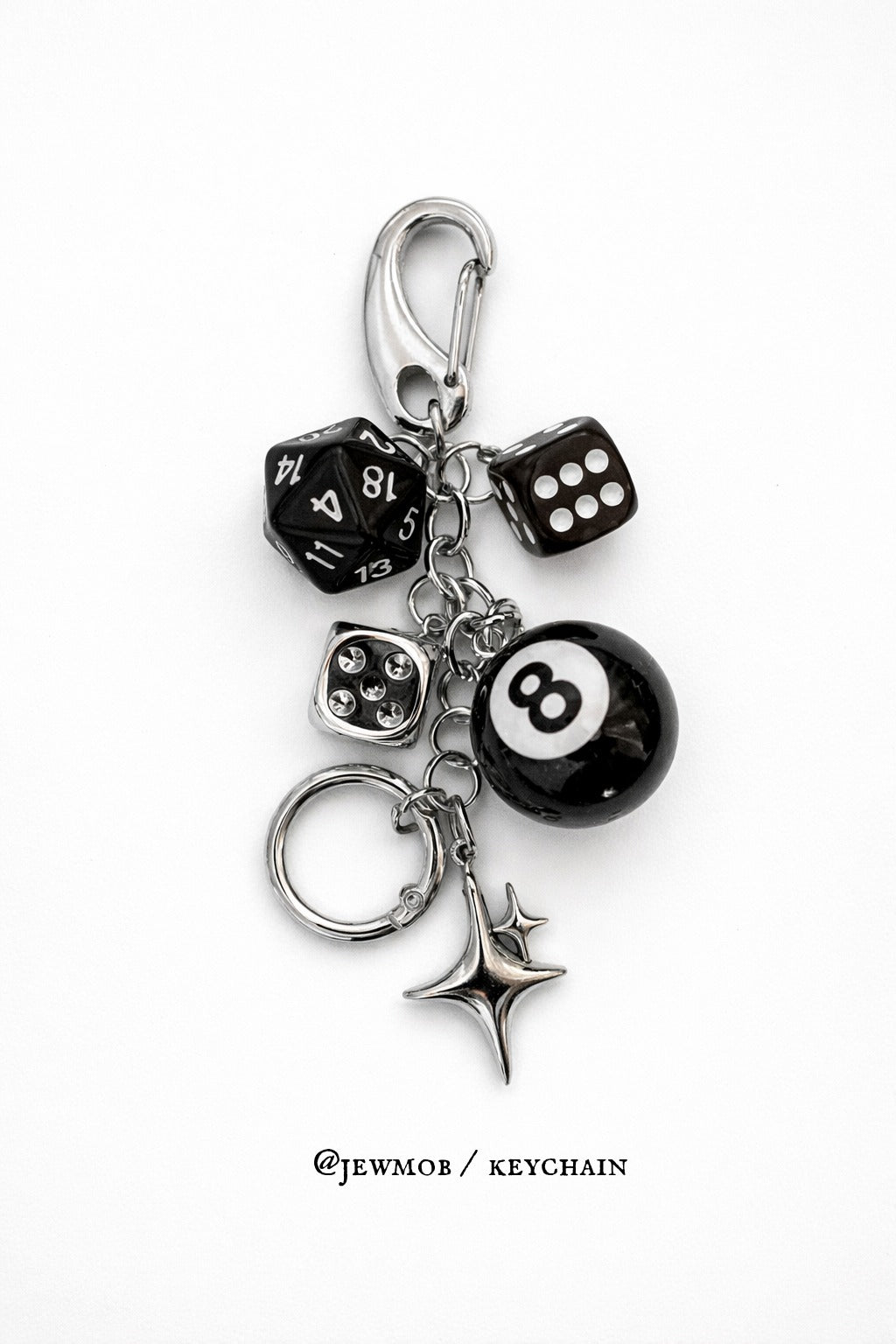 8 Ball Keychain