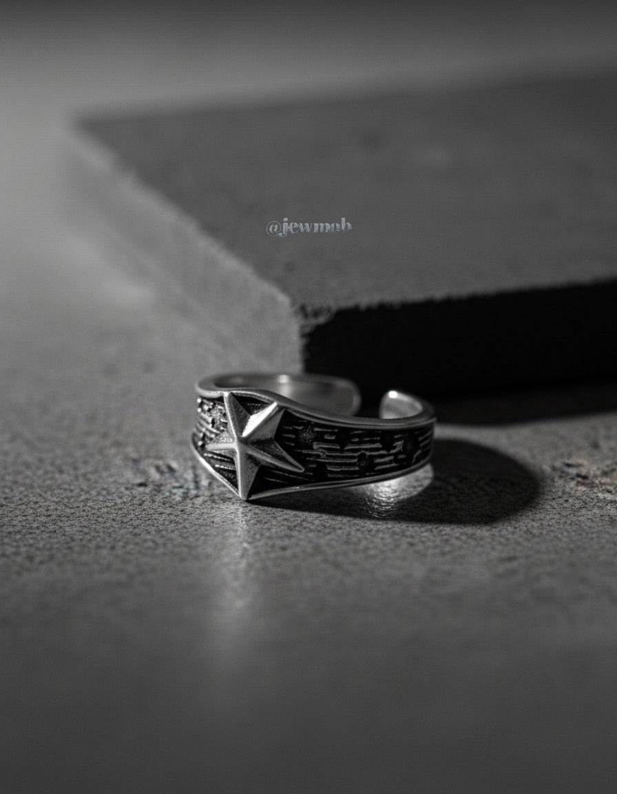 Gothic Star Ring