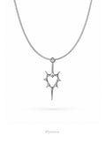 Spiked Heart Chain