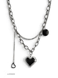 Y2k Heart Necklace