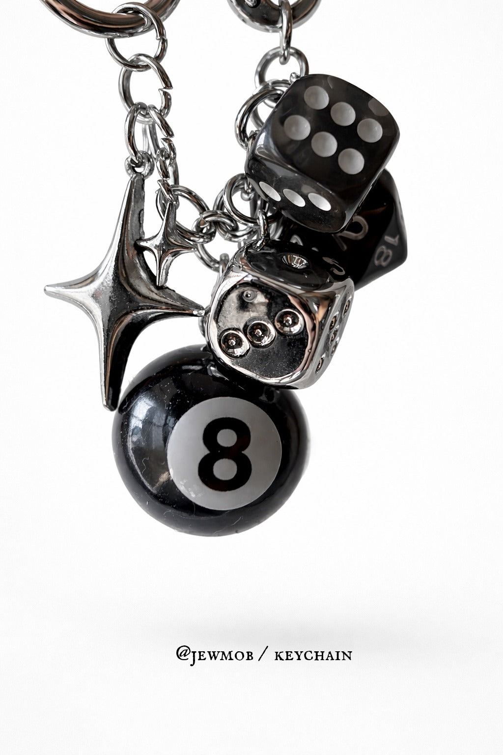 8 Ball Keychain