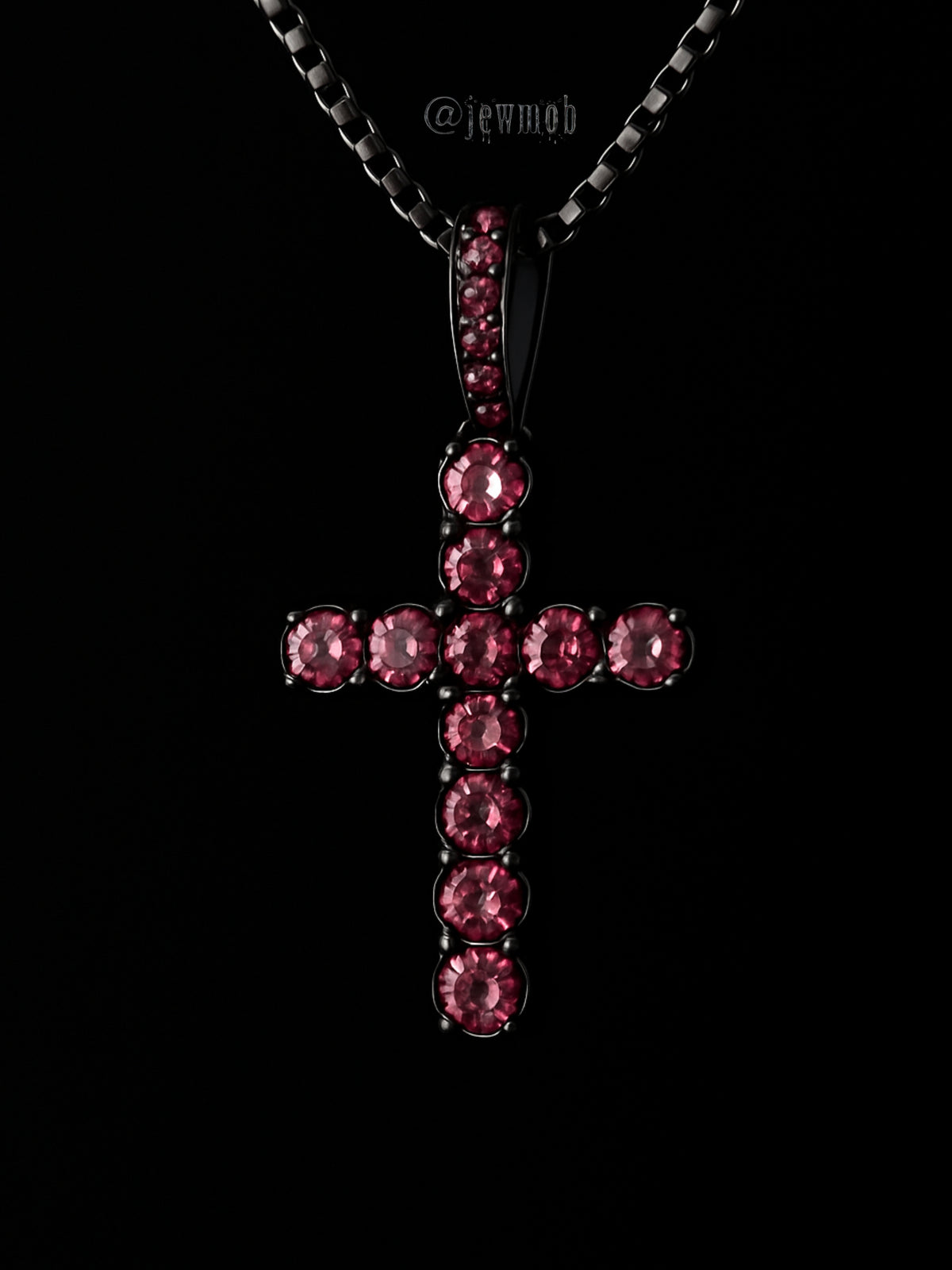 Obsidian Cross